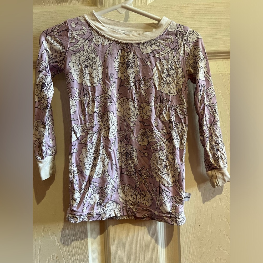 Little sleepies OG purple flower jacket
